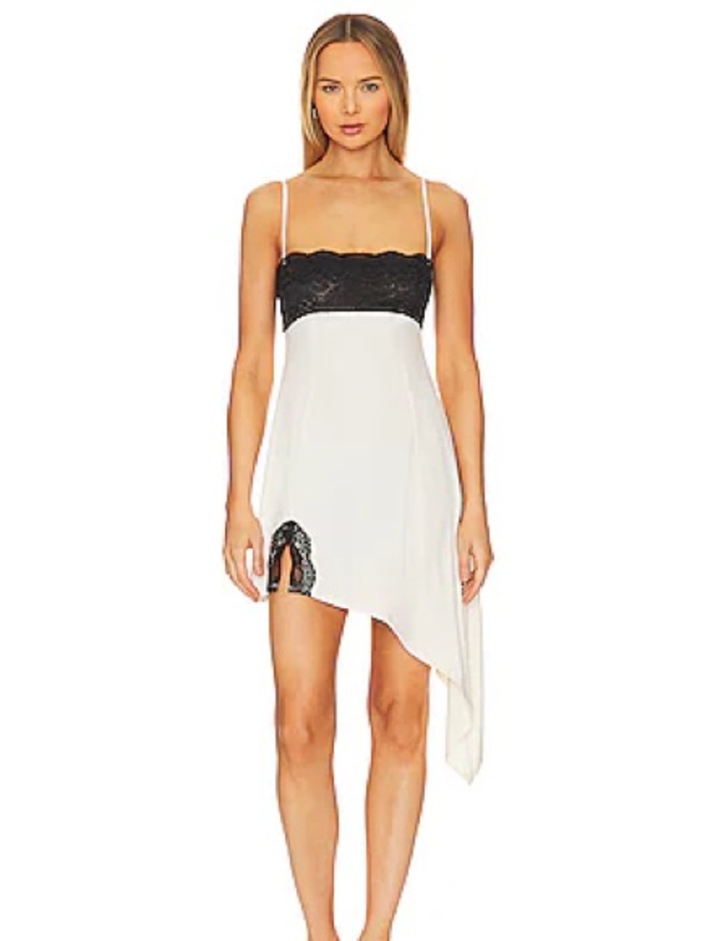 We Wore What Lace Slip Dress